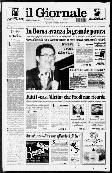 Il giornale : quotidiano del mattino